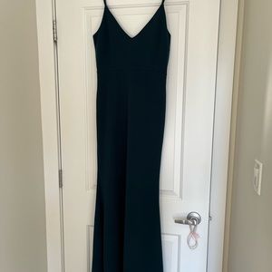 Lulus Infinite Glory Forest Green Maxi Dress